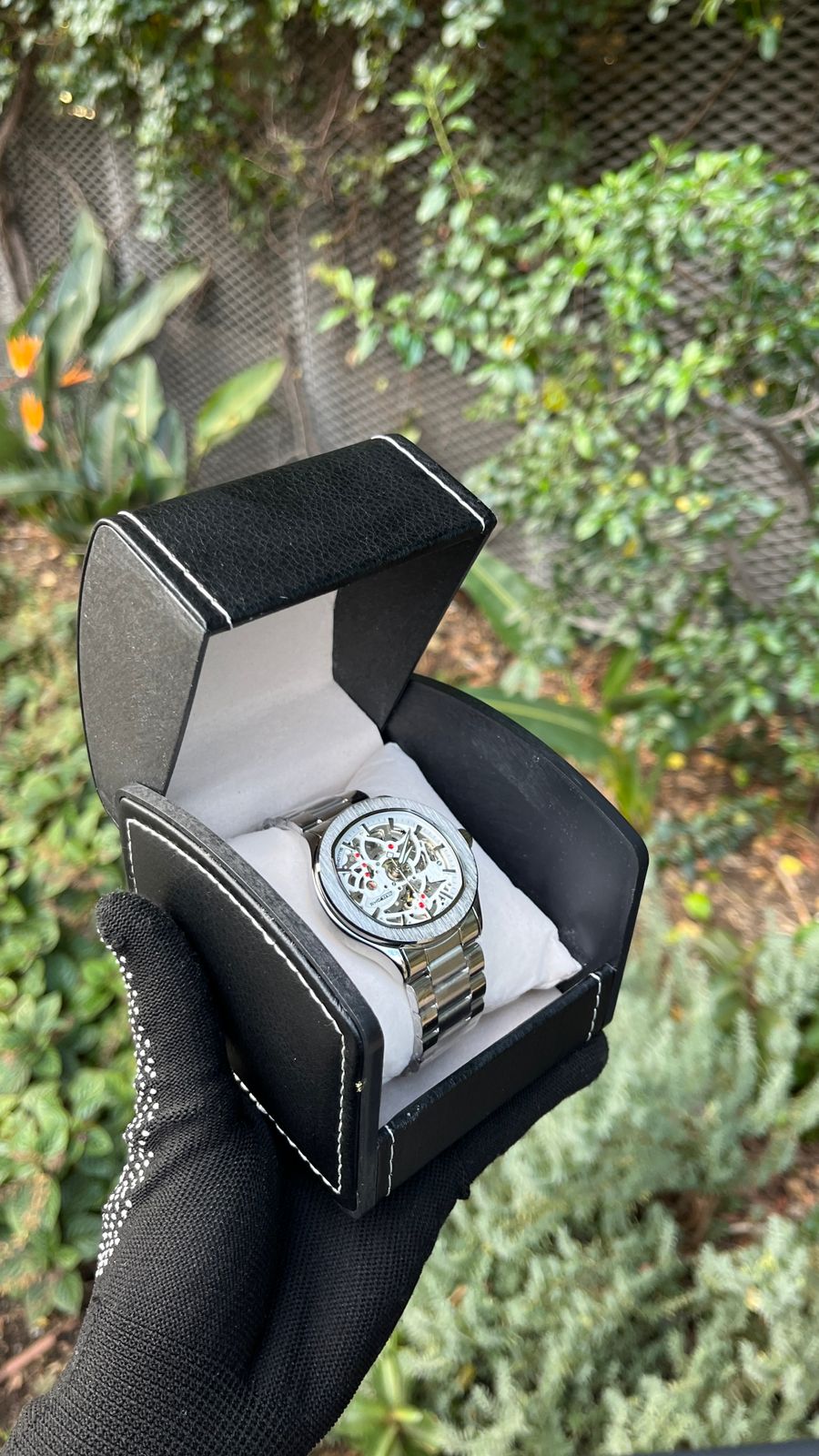 RHOTNS SKELETON WATCH