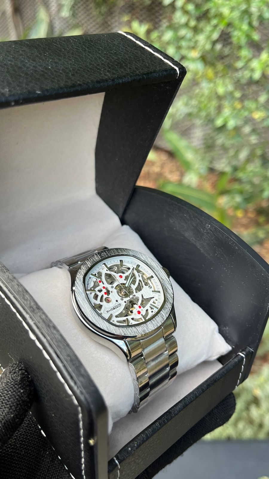 RHOTNS SKELETON WATCH
