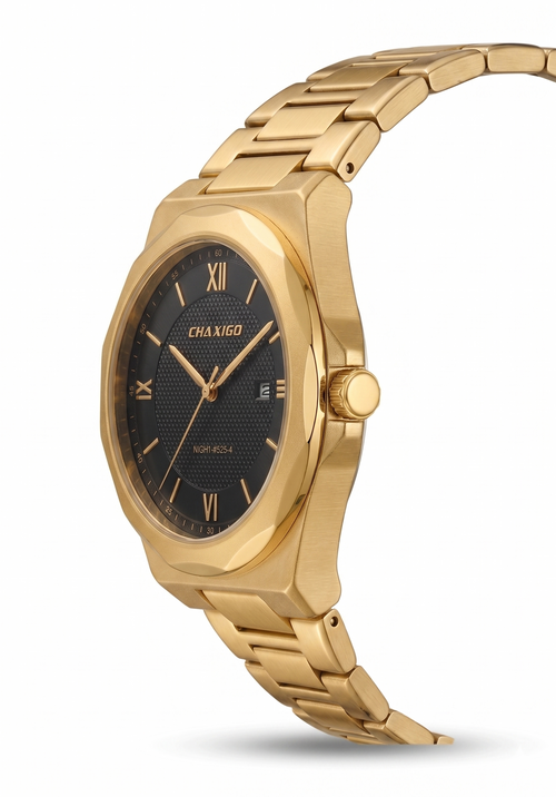 Chaxigo Legacy Gold Watch