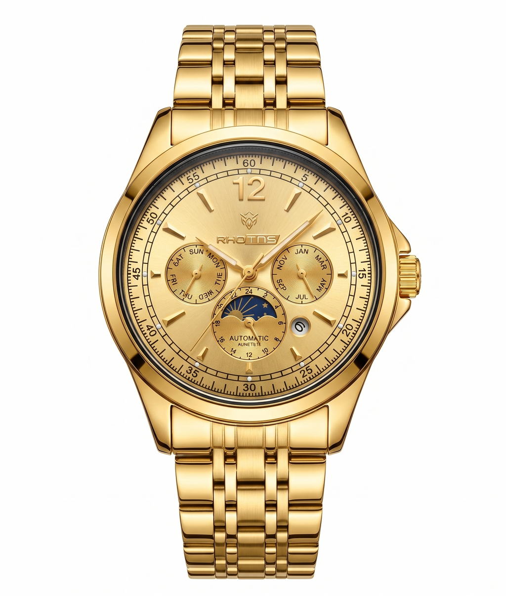 RHOTNS Gold Classic Watch