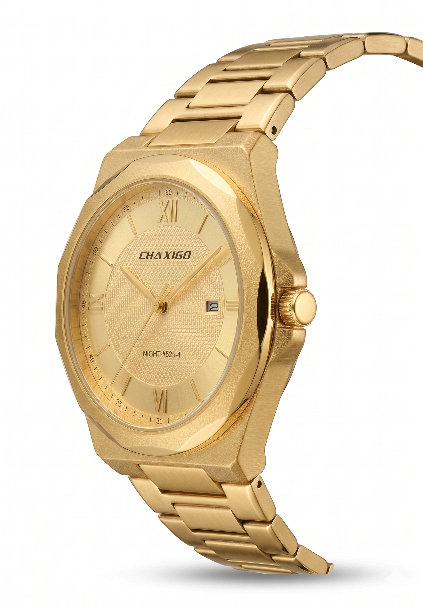 Chaxigo Legacy Gold Watch