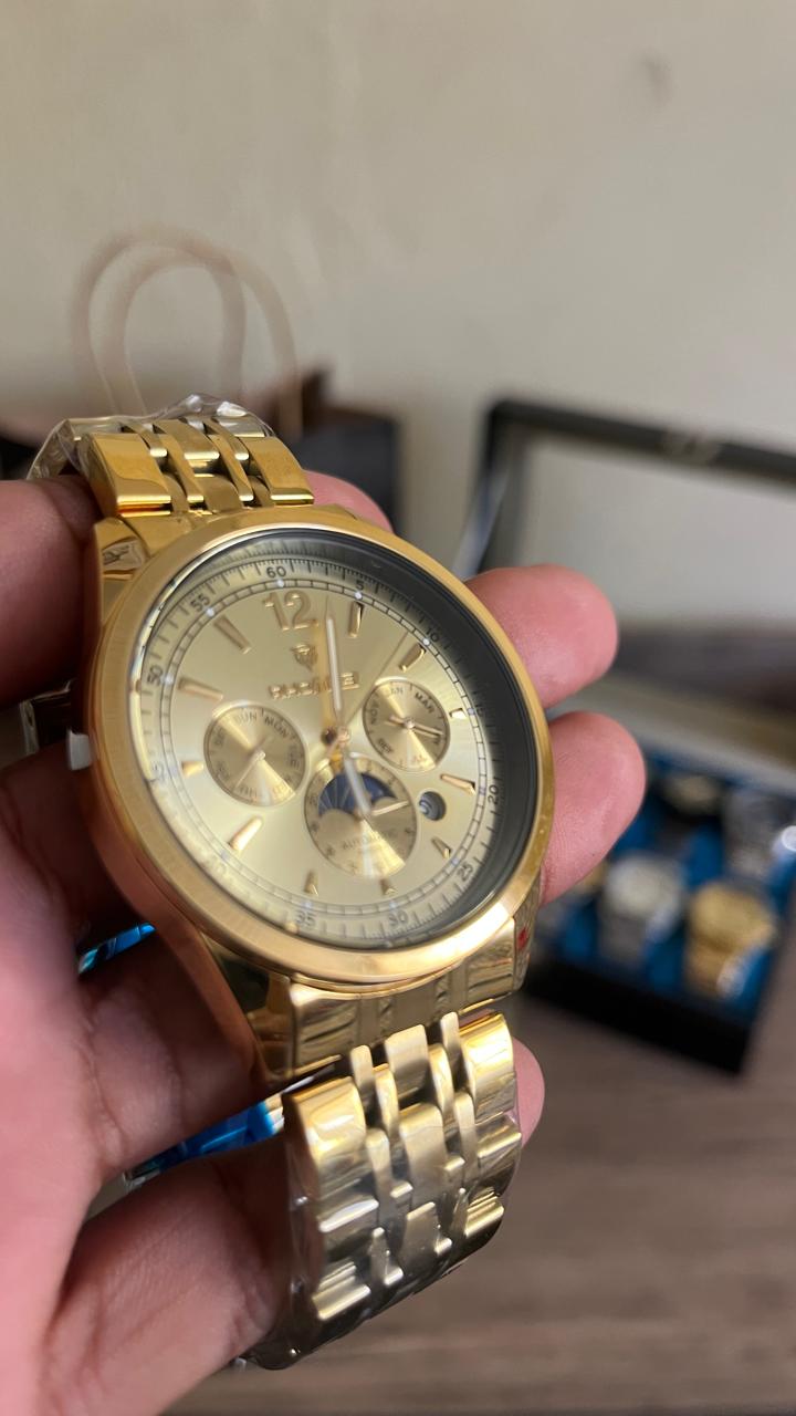 RHOTNS Gold Classic Watch