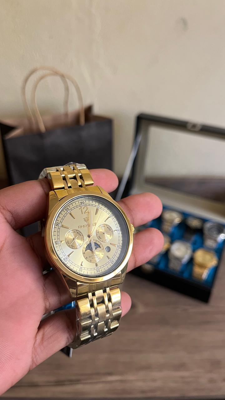 RHOTNS Gold Classic Watch