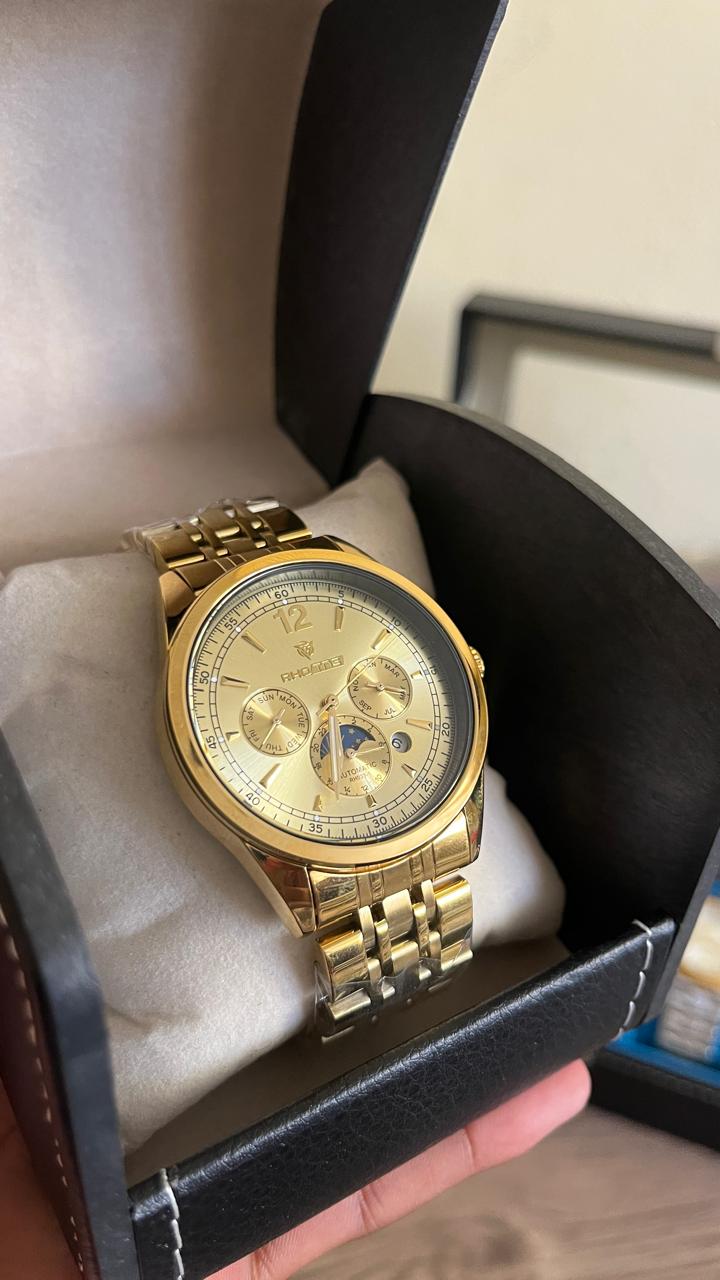 RHOTNS Gold Classic Watch